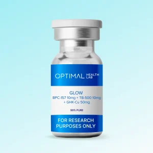 GLOW BPC-157 10mg + TB-500 10mg + GHK-Cu 50mg